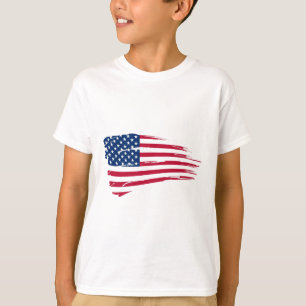T-shirt Drapeau américain