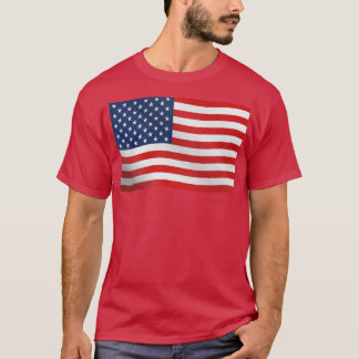 T-shirt Drapeau américain