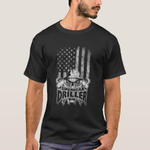 T-shirt Drapeau américain