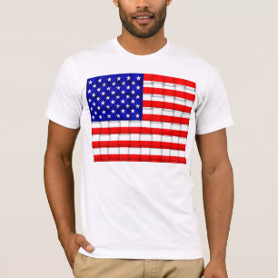 T-shirt Drapeau américain