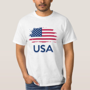 T-shirt Drapeau américain