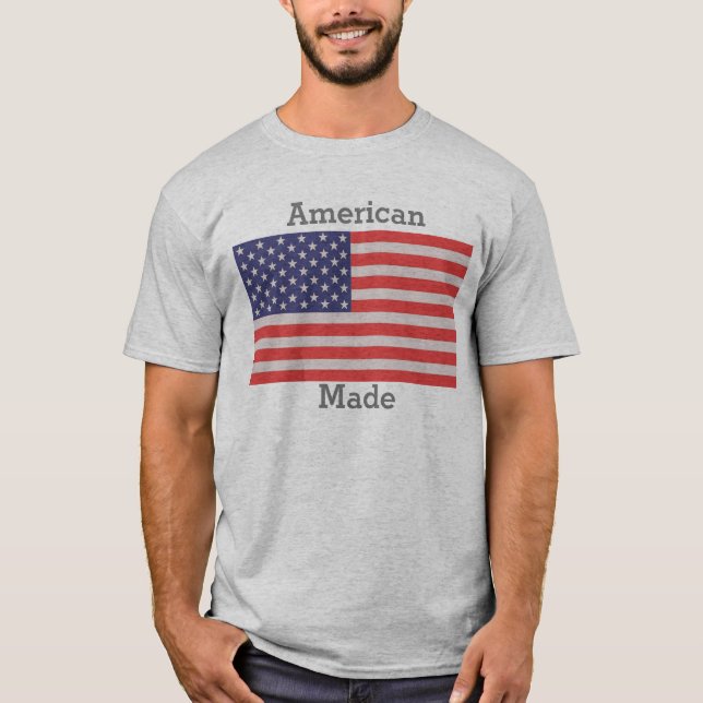 T-shirt Drapeau américain (Devant)
