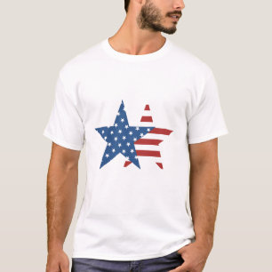 T-shirt Drapeau américain