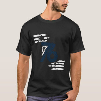 T-shirt Drapeau Américain 1776