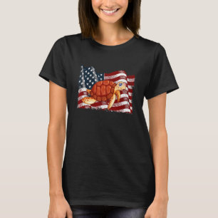 T-shirt Drapeau Américain 4 juillet Hommes Femmes Enfants