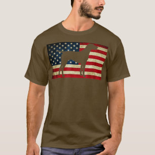 T-shirt Drapeau américain à poignets allemand patriotique