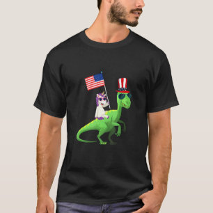 T-shirt Drapeau américain américain de la fête de l'indépe