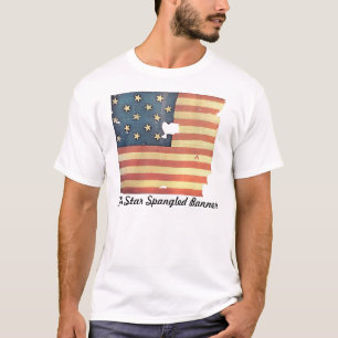 T-shirt Drapeau américain avec 15 étoiles - l'étoile a