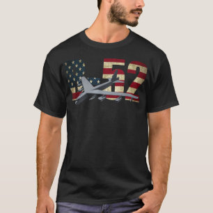 T-shirt Drapeau américain B-52 Stratofortress Bomber