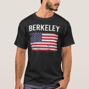 T-shirt Drapeau Américain Berkeley