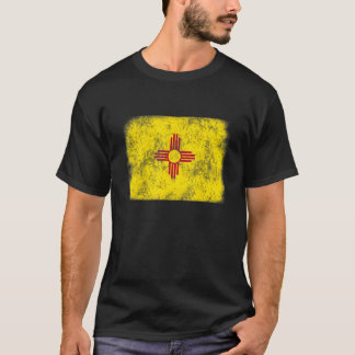 T-shirt Drapeau américain Citoyen Amérique Distressed Stat