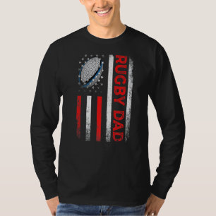 T-shirt Drapeau américain classique Hommes Fat