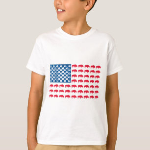 T-shirt Drapeau américain de Buffalo