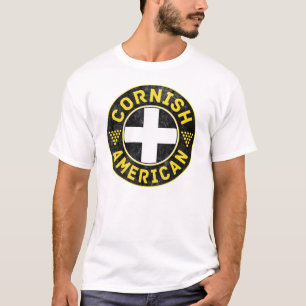 T-shirt Drapeau américain de Cornouailles Tee