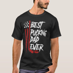 T-shirt Drapeau américain de hockey Fa