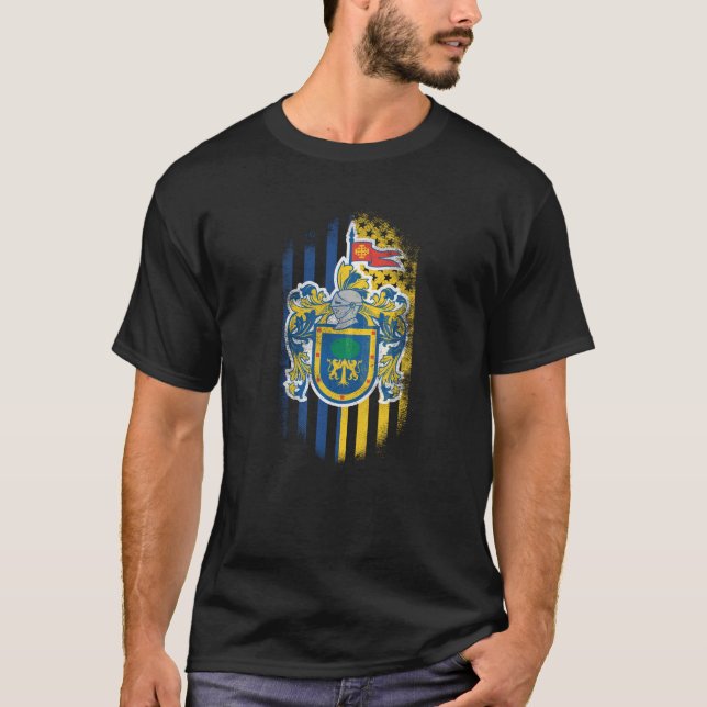T-shirt Drapeau américain de Jalisco (Devant)