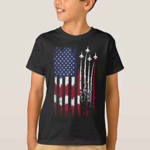T-shirt Drapeau américain de la Force aérienne Patriotique