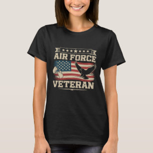 T-shirt Drapeau américain de l'armée de l'air américaine v