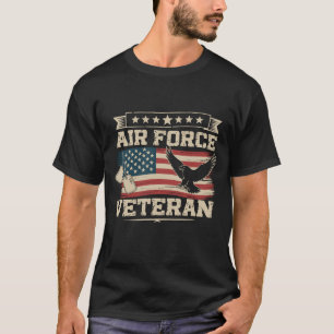 T-shirt Drapeau américain de l'armée de l'air américaine v
