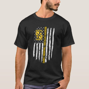 T-shirt Drapeau américain de l'Armée Rotc