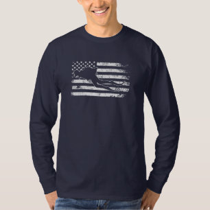 T-shirt Drapeau américain de plongée