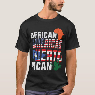 T-shirt Drapeau américain de Porto Rico