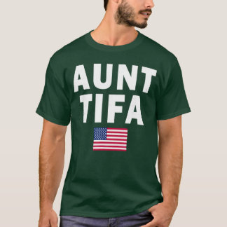 T-shirt Drapeau américain de Tante Tifa