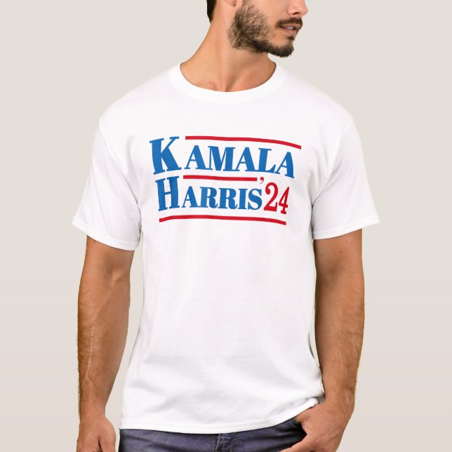T-shirt Drapeau américain des élections de Kamala Harris 2 (Devant)