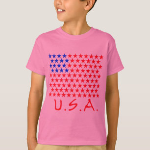 T-shirt Drapeau américain des produits d'étoiles