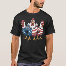 Drapeau américain du coq patriotique 4 juillet Fer