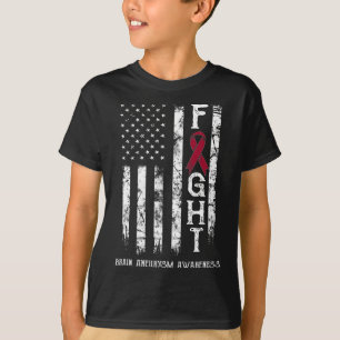 T-shirt Drapeau américain du guerrier de l'athéisme cérébr