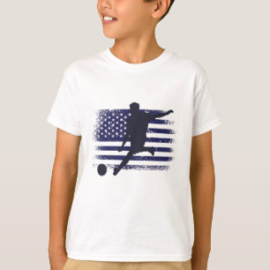 T-shirt Drapeau américain du maillot de football américain