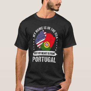 T-shirt Drapeau américain du Portugal