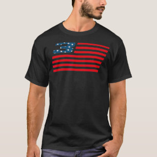 T-shirt Drapeau américain E3 Supercross Mocross