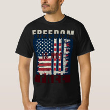 Drapeau américain en détresse La liberté n'est pas