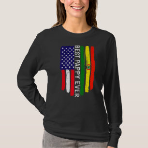 T-shirt Drapeau américain et drapeau bolivien meilleur app