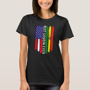 T-shirt Drapeau américain et drapeau bolivien Meilleur Dra