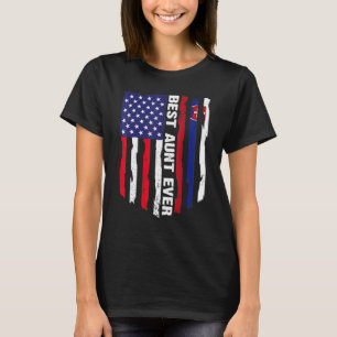 T-shirt Drapeau américain et drapeau slovaque Meilleure ta