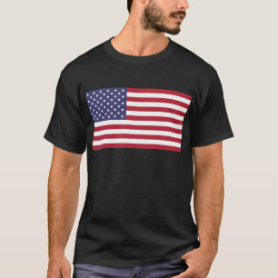 T-shirt Drapeau américain - Etats-Unis d'Amérique