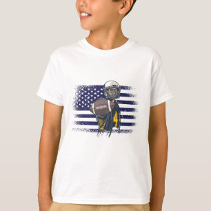 T-shirt Drapeau américain Fan Jersey Shirt USA