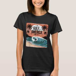 T-shirt Drapeau Américain G 2025 Du Golfe Des Etats-Unis E
