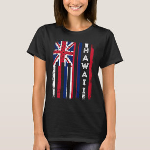 T-shirt Drapeau américain Hawaii Drapeau de l'État d'Hawai