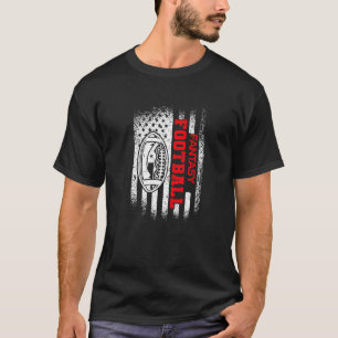 T-shirt Drapeau américain Imaginaire Football tenue Imagin