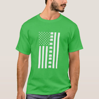 T-shirt Drapeau américain Jour de la Saint Patrick 2022 A