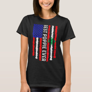 T-shirt Drapeau Américain Liban Drapeau Meilleure Pie Jama