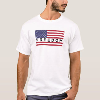 T-shirt Drapeau américain, Liberté patriotique, Design amé
