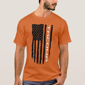 T-shirt Drapeau américain Mensacoma PreRunner Wandering Wh