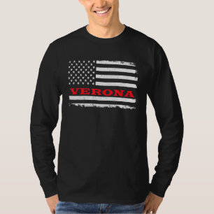 T-shirt Drapeau américain Mississippi Vérone Usa Patriotiq