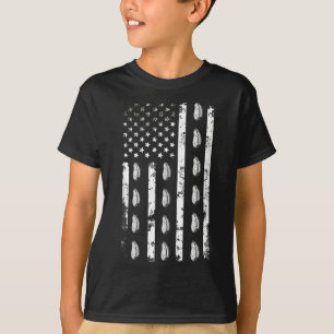 T-shirt Drapeau Américain Patate Douce Usa Patriotisme Pat
