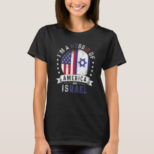 T-shirt Drapeau américain Patriot Israël Israël Israël Isr